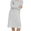 Cocodream dames nachthemd lange mouw - Katoen - Leli