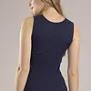 Nina von C dames wollen Hemd met kant - Navy - Merino Wollen dames ondergoed - Warm onderhemd - Copy
