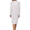 Pastunette Dames nachthemd katoen met lange mouwen - Wit - 100% katoenen nachtjapon dames - Copy