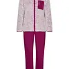 Rebelle Teddy Huispak Dames Fleece - Paars