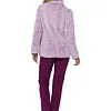 Rebelle Teddy Huispak Dames Fleece - Paars