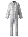 Lunatex flanellen pyjama dames - Ruit