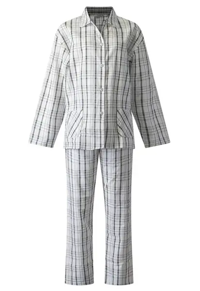 Lunatex flanellen pyjama dames - Ruit Lunatex flanellen pyjama dames - Ruit