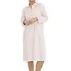 Lunatex flanellen nachthemd dames - Classic egg