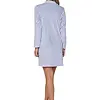 Pastunette dames nachthemd met knoopsluiting-Blauw streep