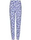 Rebelle Dames Pyjama katoen met lange mouwen - Leopard Lilac