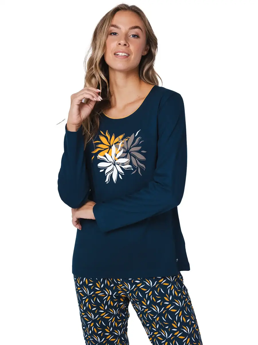 Pastunette dames pyjama lange mouwen - Moonlite