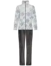 Rebelle Huispak Dames Fleece - Grijs - 2-delig warm winter huispak vrouwen