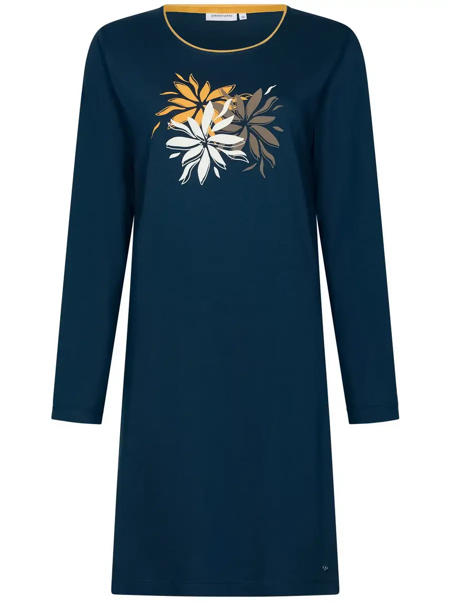 Pastunette dames nachthemd lange mouw - Moonlite