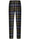 Pastunette Flanellen Heren Pyjama met knoopsluiting  - Donkerblauw