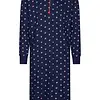 Pastunette Heren Nachthemd - Donkerblauw met print