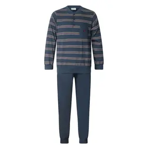 Gentlemen heren pyjama Warme Dikke Tricot - Double jersey Gentlemen heren pyjama Warme Dikke Tricot - Double jersey