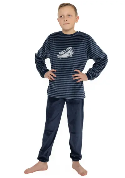 Outfitter velours jongens pyjama - Skate Park Outfitter velours jongens pyjama - Skate Park