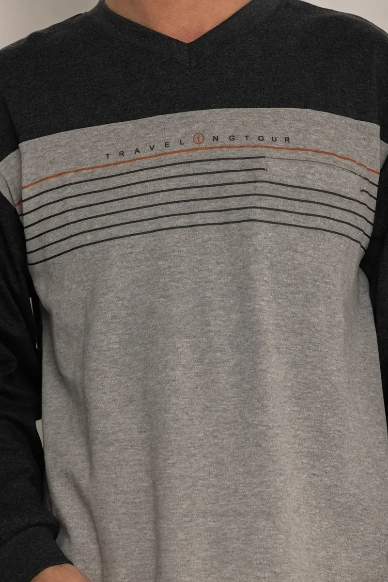 Outfitter heren pyjama - Katoen Interlock - Traveling