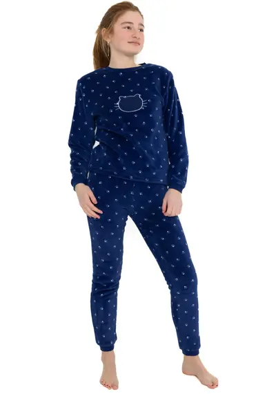 Cocodream fleece pyjama kind meisjes - Cats