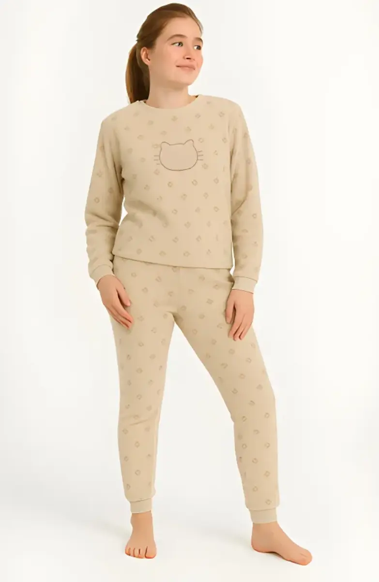 Cocodream fleece pyjama kind meisjes - Cats Cocodream fleece pyjama kind meisjes - Cats