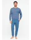 Gentlemen heren pyjama Warme Dikke Tricot  - Double jersey