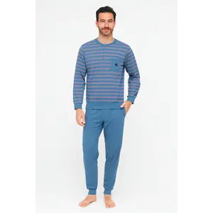 Gentlemen heren pyjama Warme Dikke Tricot  - Double jersey Gentlemen heren pyjama Warme Dikke Tricot  - Double jersey