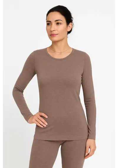 Nina von C Kasjmier dames ondershirt - Lange mouw Nina von C Kasjmier dames ondershirt - Lange mouw