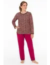 Irresistible dames pyjama lange mouw - Winter Panter