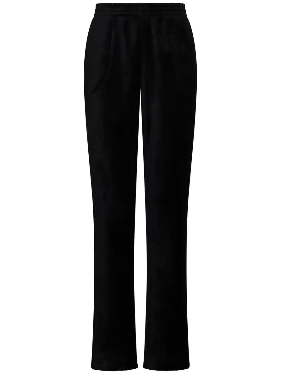 Pastunette Huispak Dames Fleece - zwart pyjama pak met rits - Warm Pastunette Huispak Dames Fleece - zwart pyjama pak met rits - Warm