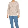 Tenderness dames pyjama Tricot lange mouw - Beige