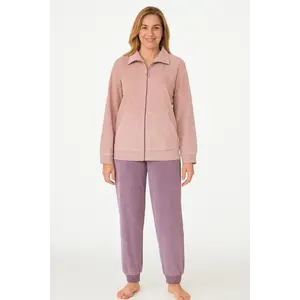 Tenderness dames huispak Velours - Winter pink - Warm winter 2-delig huispak - lounge pak dames - Copy Tenderness dames huispak Velours - Winter pink - Warm winter 2-delig huispak - lounge pak dames - Copy