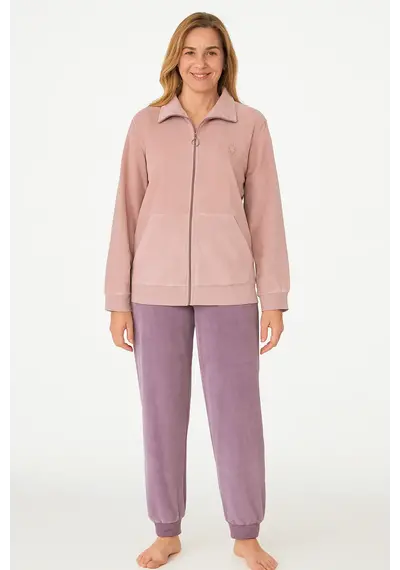 Tenderness dames huispak Velours - Winter pink Tenderness dames huispak Velours - Winter pink