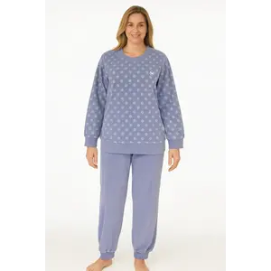 Tenderness dames pyjama Velours - Lila Circle Tenderness dames pyjama Velours - Lila Circle