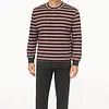 M.E.Q. Heren pyjama lange mouwen katoen - Grey stripe