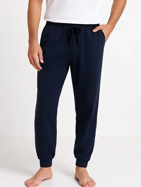 Paul hopkins heren Pyjamabroek - Donkerblauw - Losse pyjama broek