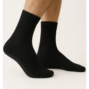 Apollo 2-paar Heren badstof sokken - Slipper sokken - Plain Apollo 2-paar Heren badstof sokken - Slipper sokken - Plain
