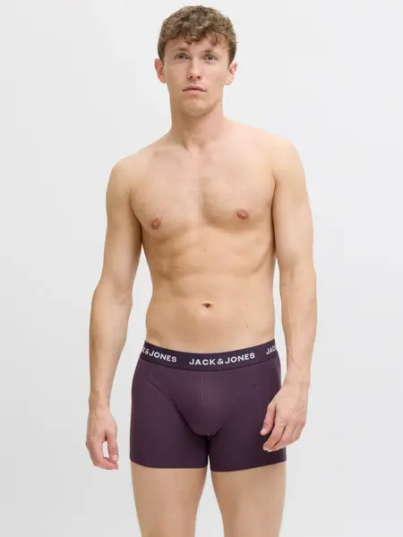 Jack & Jones 5-Pack heren boxershort - Plum perfect - Paars - Katoenen onderbroeken Jack & Jones 5-Pack heren boxershort - Plum perfect - Paars - Katoenen onderbroeken