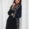 Pastunette dames Badjas - Zwart - Morning Gown
