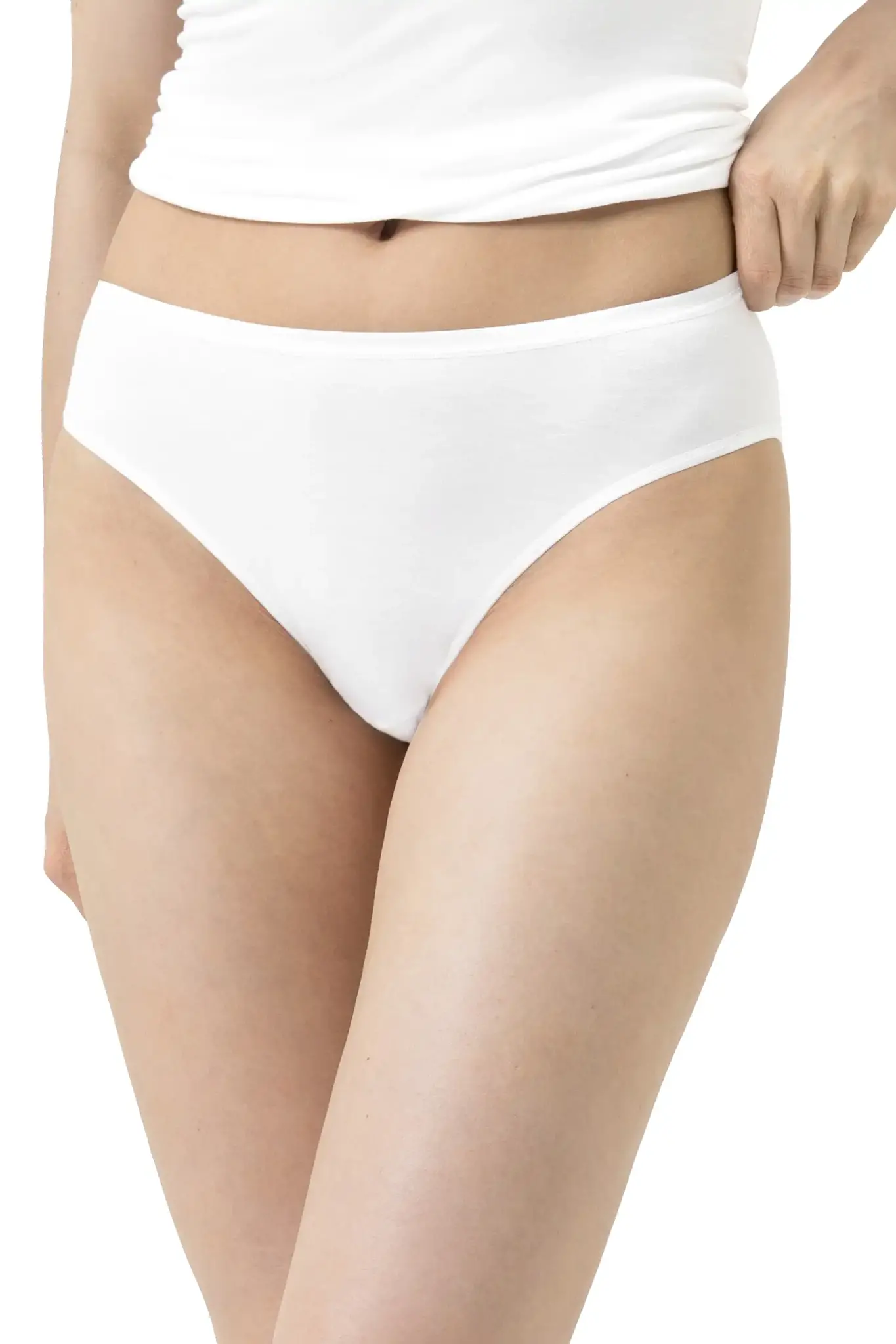 Mey dames rio slip- Modal Pure - M - Wit | Dames slip - Onderbroek - Ondergoed