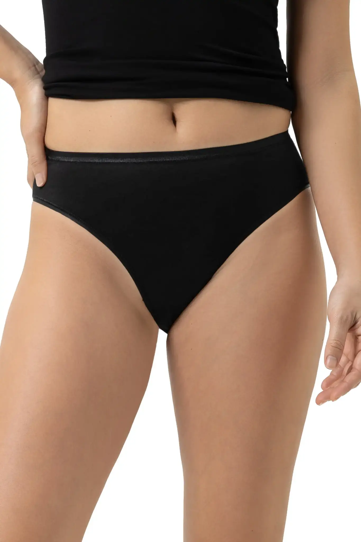 Mey dames rio slip- Modal Pure - M - Zwart | Dames slip - Onderbroek - Ondergoed