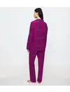 Triumph dames pyjama Katoen - Boyfriend Fit - Doorknoop katoene pyjama met lange mouwen