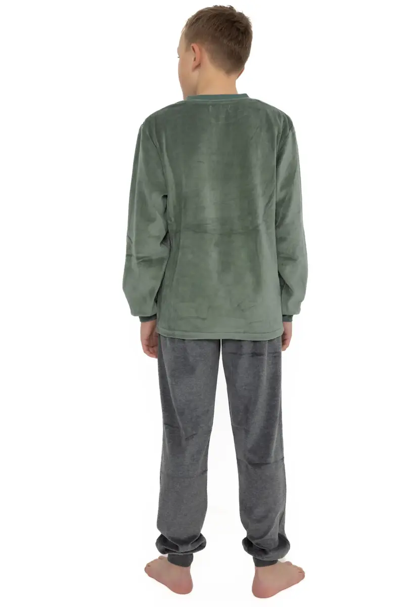 Outfitter velours jongens pyjama - Game time Outfitter velours jongens pyjama - Game time