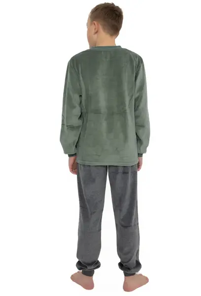 Outfitter velours jongens pyjama - Game time Outfitter velours jongens pyjama - Game time