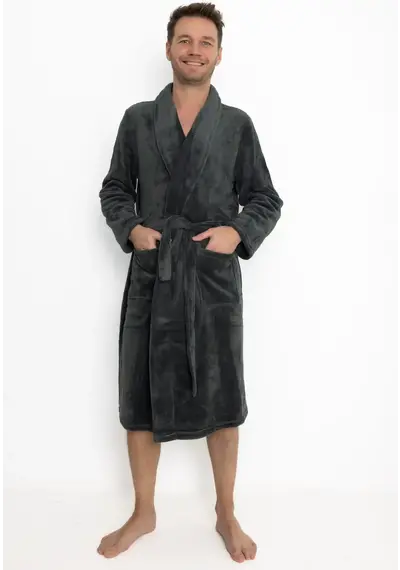 Outfitter heren Fleece Badjas - Winter Outfitter heren Fleece Badjas - Winter