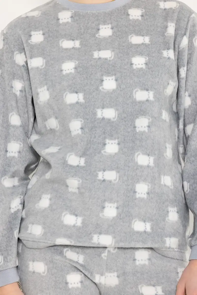 Cocodream fleece pyjama meisjes - Kittens - Fleece pyjama kind - Warme pyjama Cocodream fleece pyjama meisjes - Kittens - Fleece pyjama kind - Warme pyjama