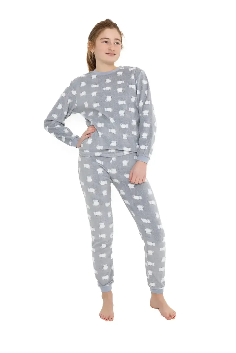 Cocodream fleece pyjama meisjes - Kittens - Fleece pyjama kind - Warme pyjama Cocodream fleece pyjama meisjes - Kittens - Fleece pyjama kind - Warme pyjama
