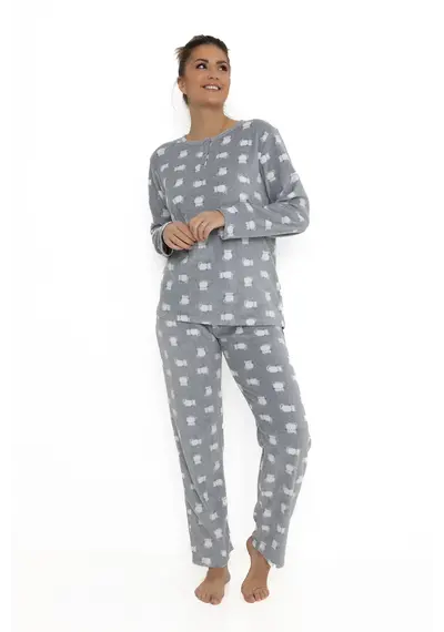 Cocodream fleece pyjama dames - Cats Cocodream fleece pyjama dames - Cats