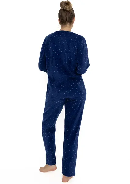 Cocodream fleece pyjama dames - Dots - Warme winter pyjama Cocodream fleece pyjama dames - Dots - Warme winter pyjama
