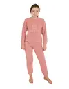 Cocodream velours meisjes pyjama - Hello Weekend - Warme winter pyjama