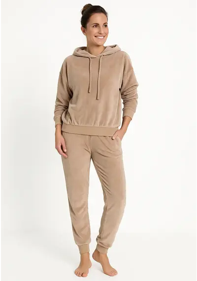 Apollo dames huispak Fleece - Loungeset Apollo dames huispak Fleece - Loungeset