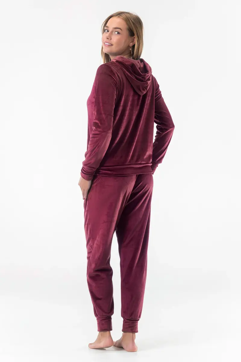 Gaubert dames huispak Fleece - Loungeset - Vrouwen warm pyjama pak - loungewear dames Gaubert dames huispak Fleece - Loungeset - Vrouwen warm pyjama pak - loungewear dames