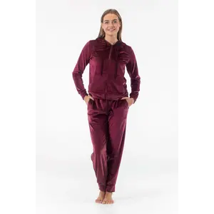 Gaubert dames huispak Fleece - Loungeset - Vrouwen warm pyjama pak - loungewear dames Gaubert dames huispak Fleece - Loungeset - Vrouwen warm pyjama pak - loungewear dames