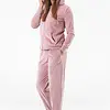 Gaubert dames huispak Fleece - Loungeset  - Vrouwen warm pyjama pak - loungewear dames