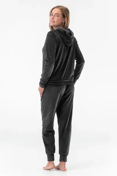 Gaubert dames huispak Fleece - Loungeset  - Vrouwen warm pyjama pak - loungewear dames